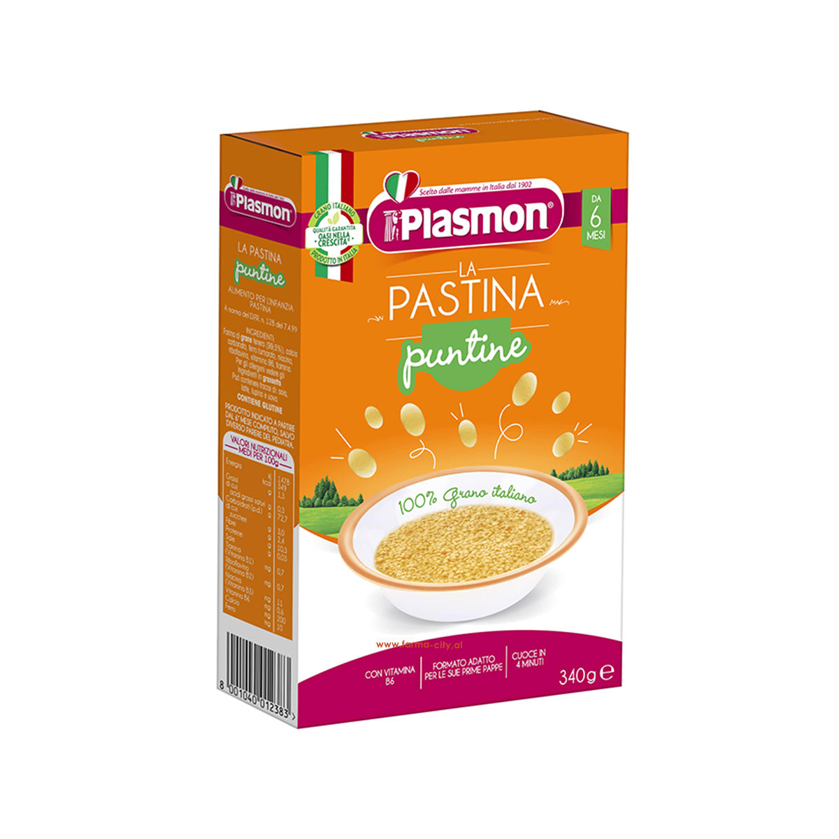 Plasmon – Makarona për fëmijë (6m+)