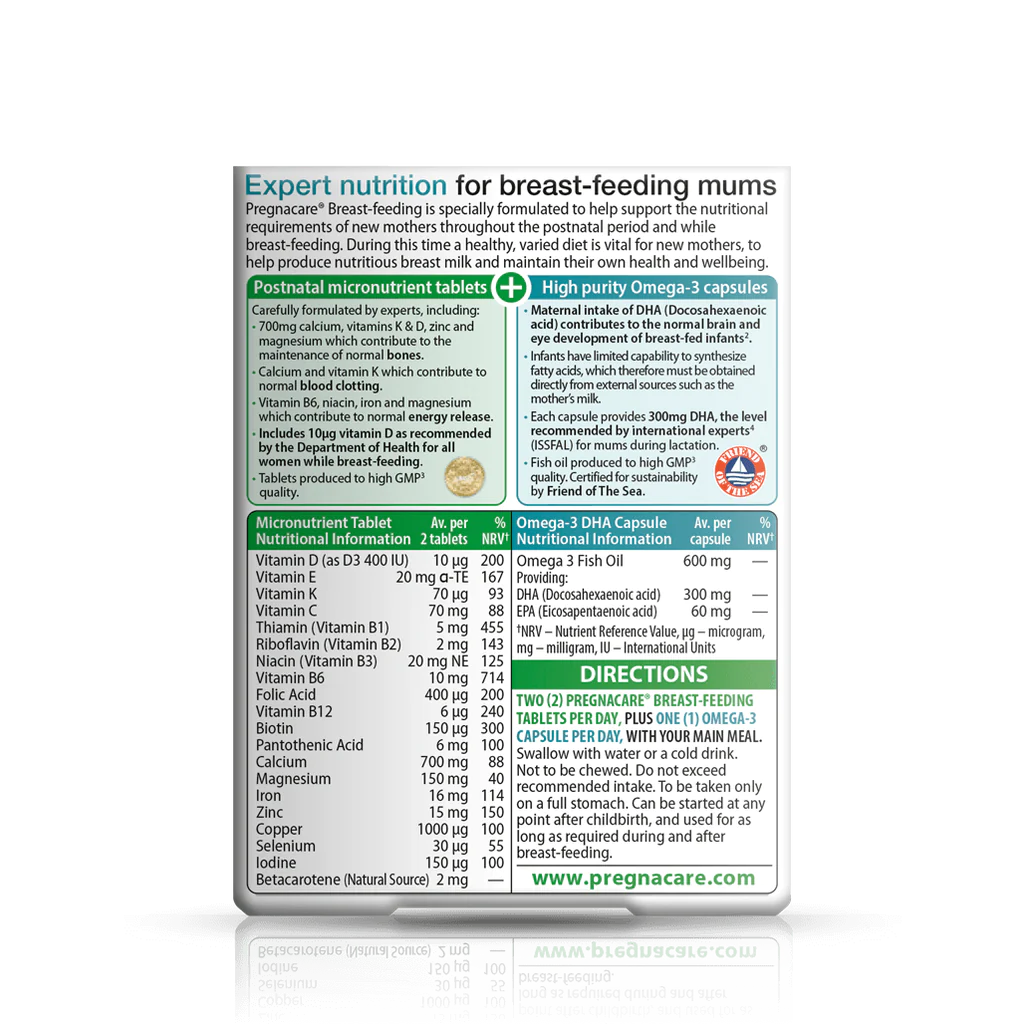 Vitabiotics – Pregnacare Breast-Feeding