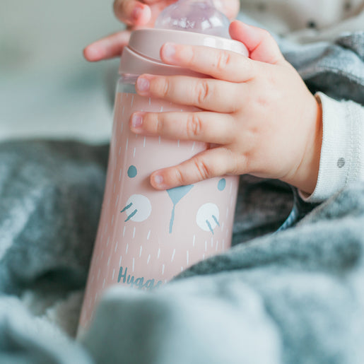 Suavinex - Premium glass wide neck bottle with round teat 240ml