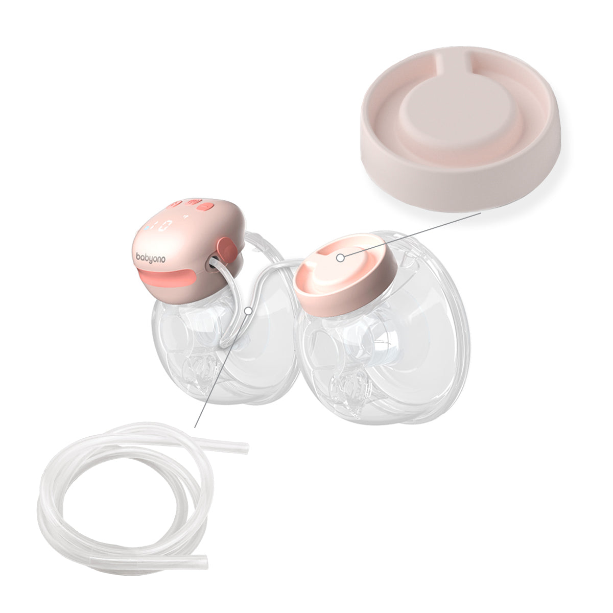 BabyOno pompe dyshe elektrike pa kabuj (hand free)