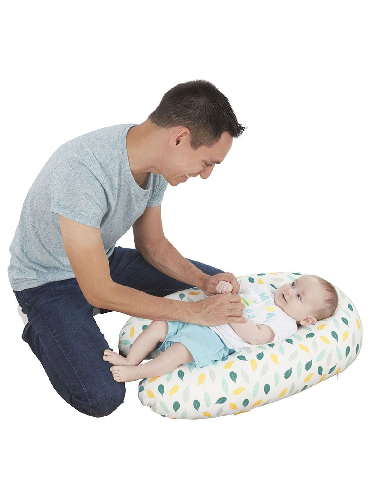 Badabulle – Maternity Cushion Feathers ( Jastek shtatzanie dhe gjidhenie)