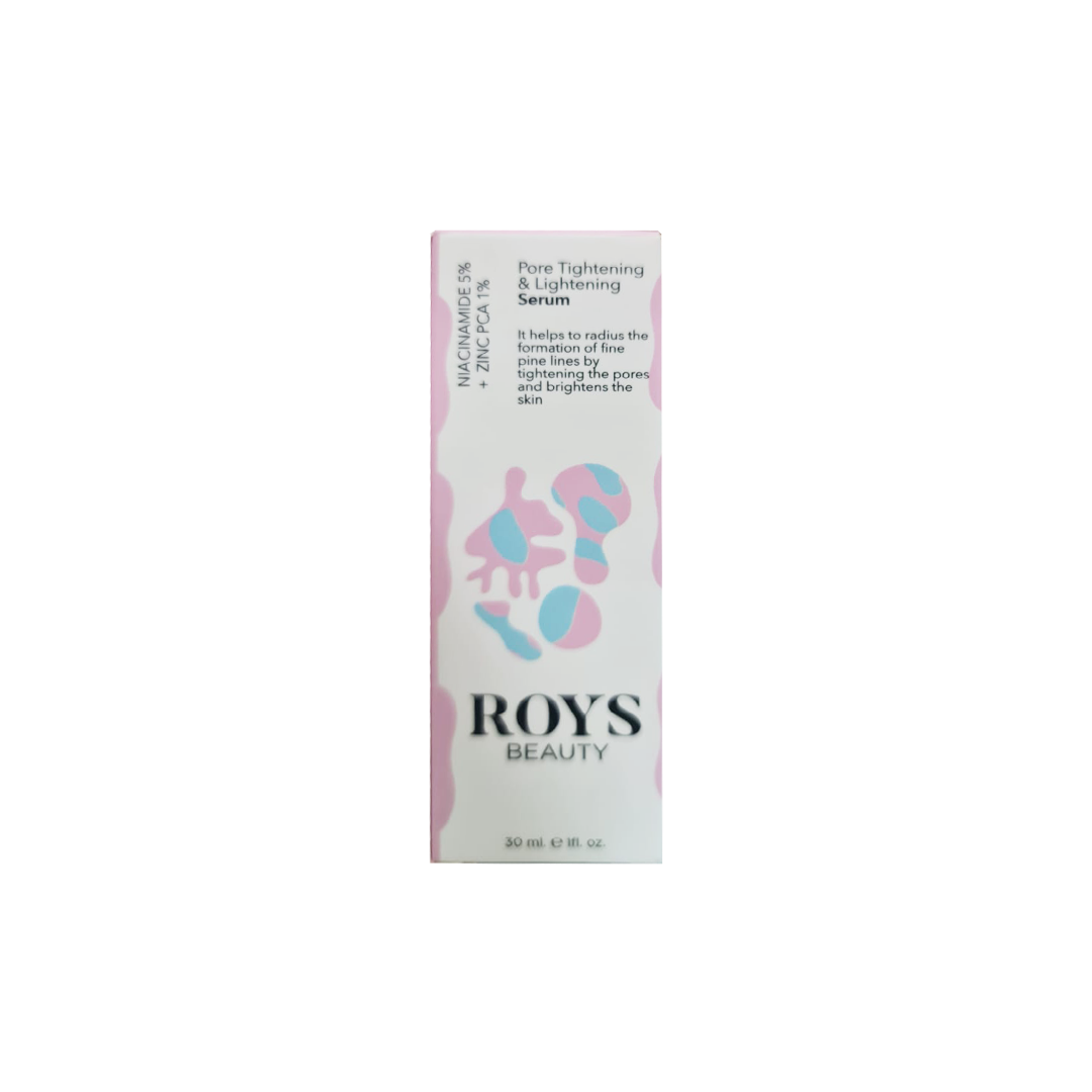 ROYS BEAUTY – Niacinamide 5% + Zinc PCA 1% Serum per fetyren