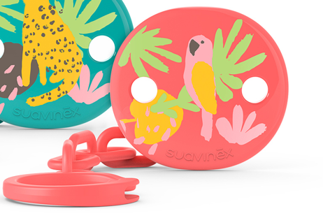 Suavinex - Decorated soother clip