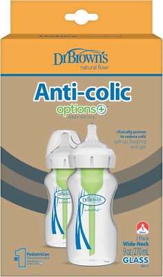 Set Biberonash Qelq 270ml Dr Brown's