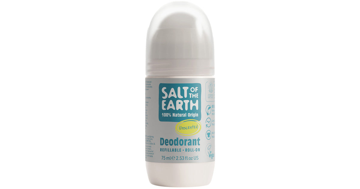 Salt of the Earth Natural Deodorant Roll-On– Unscented