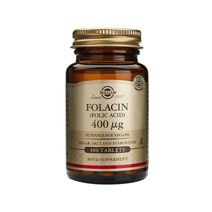 Solgar – Folacin (Folic Acid) 400 mcg