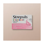Strepsils Strawberry Sugar free ( karamele per fytin)