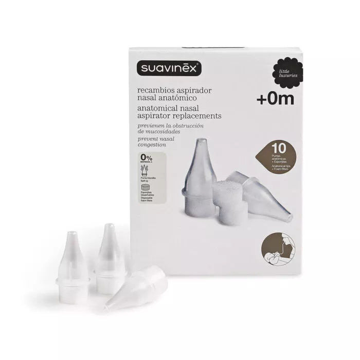 Suavinex – Koka për aspirator nazal anatomik (0m+)