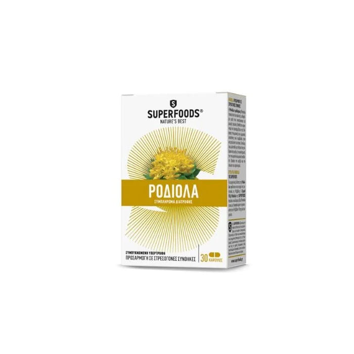 SUPERFOODS GOLDEN ROOT RHODIOLA X 30 CAPS