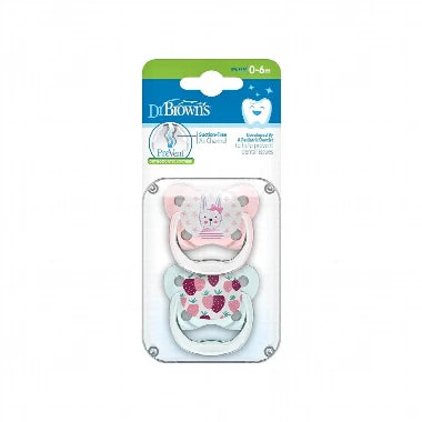 Cuco Prevent, rozë, 0- 6 muaj (2 copë) kokëpëthyer