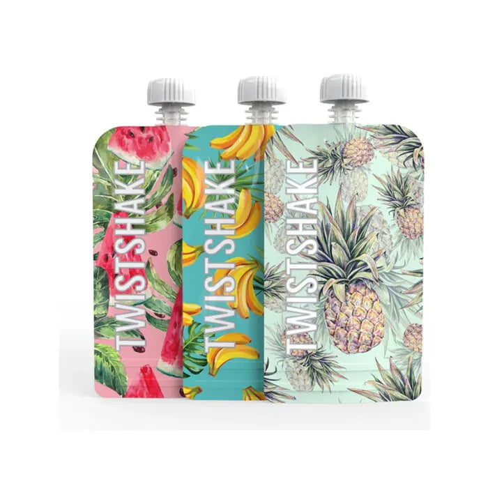 Twistshake – Squeeze Bag Multicolor (3x)