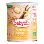 Babybio Vanilla Cereals +6months *220gr
