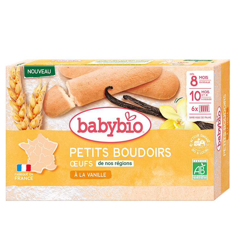 Babybio Vanilla Teething Biscuits - Organic +8months