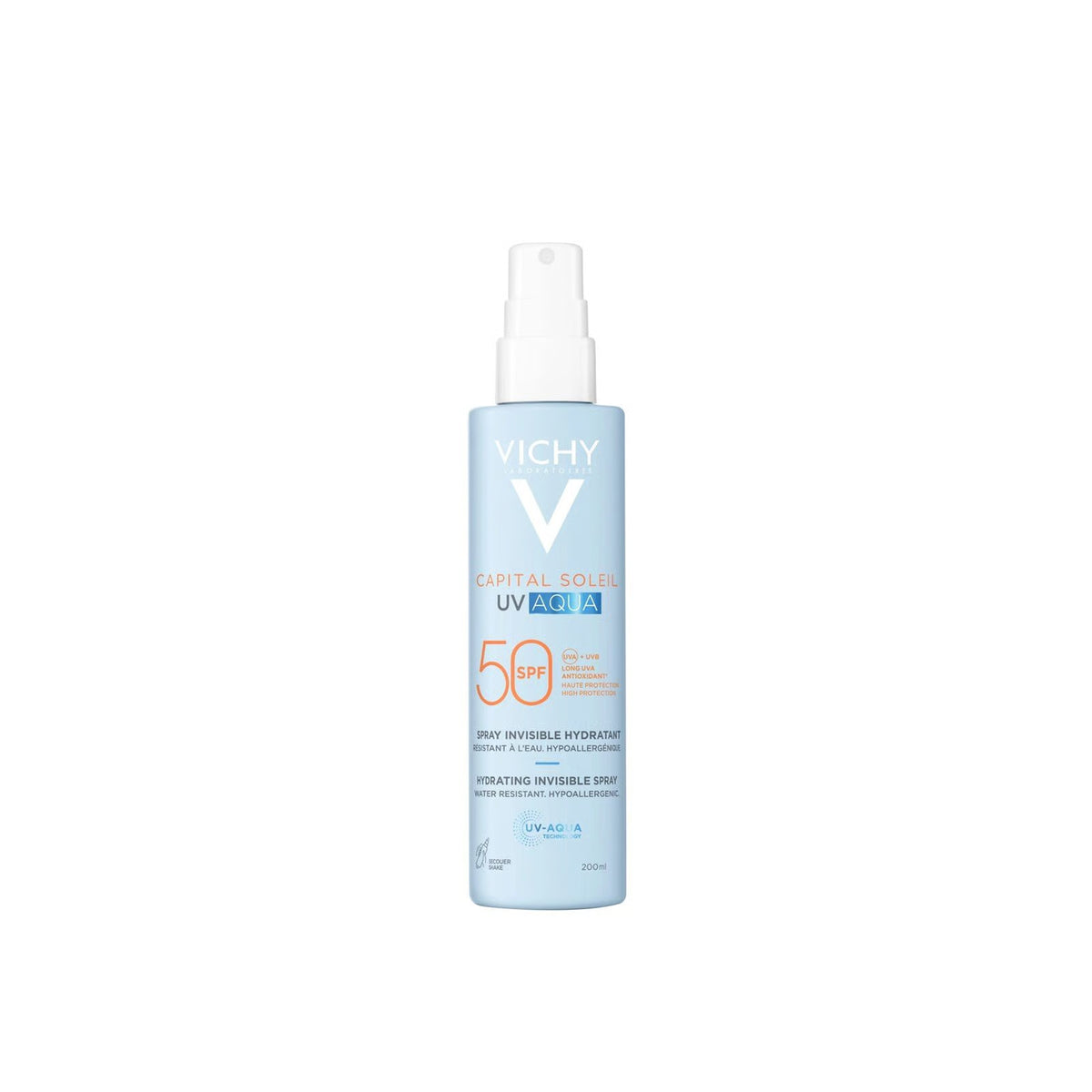 Vichy - Capital Soleil UV-Aqua Hydrating Invisible Spray SPF 50