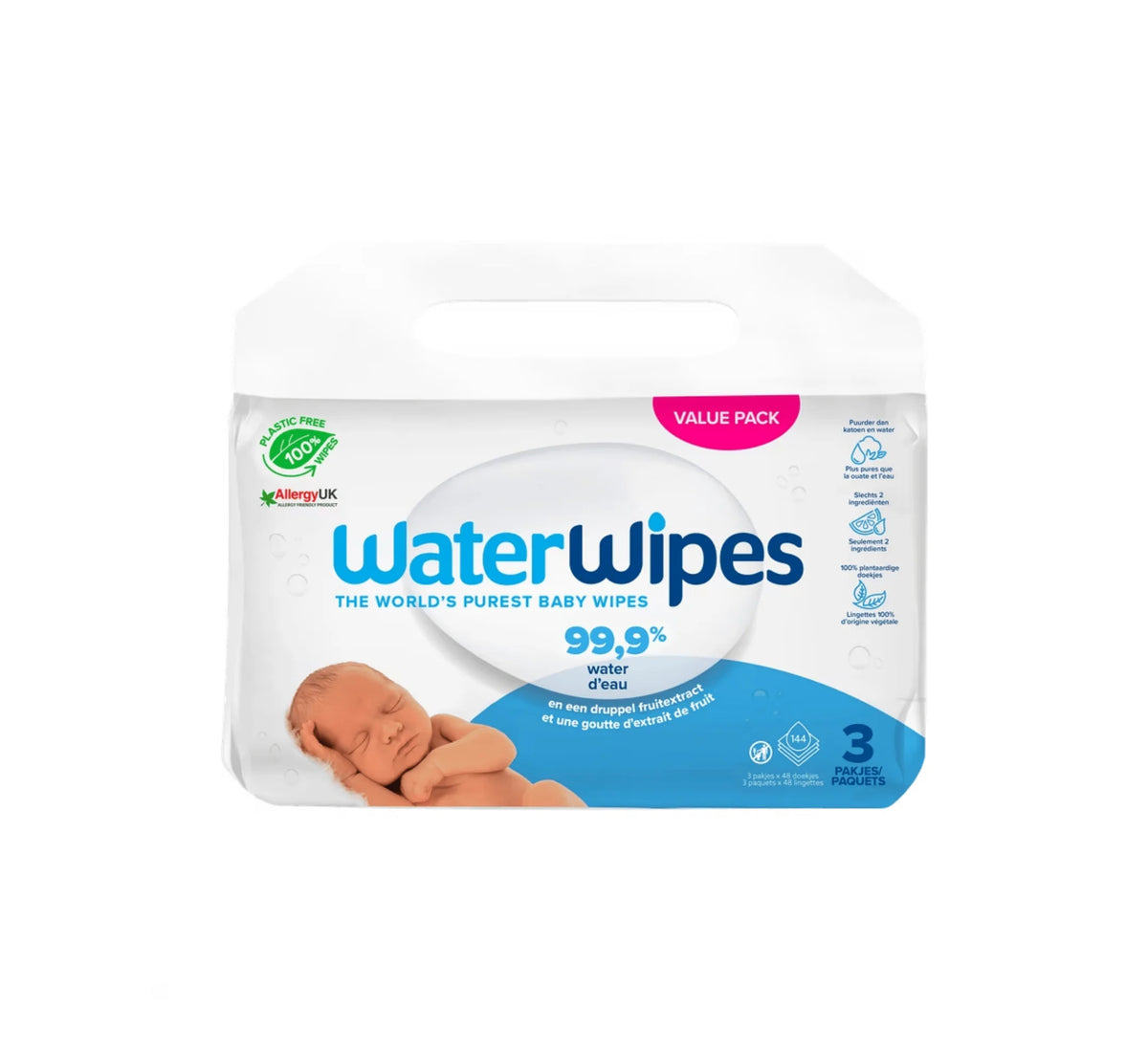 WaterWipes – Multipack 3x48 peceta