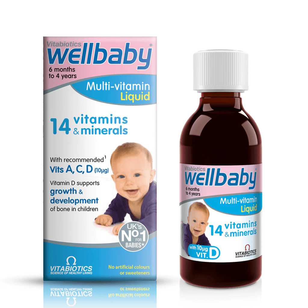 Vitabiotics – Wellbaby shurup multivitaminik