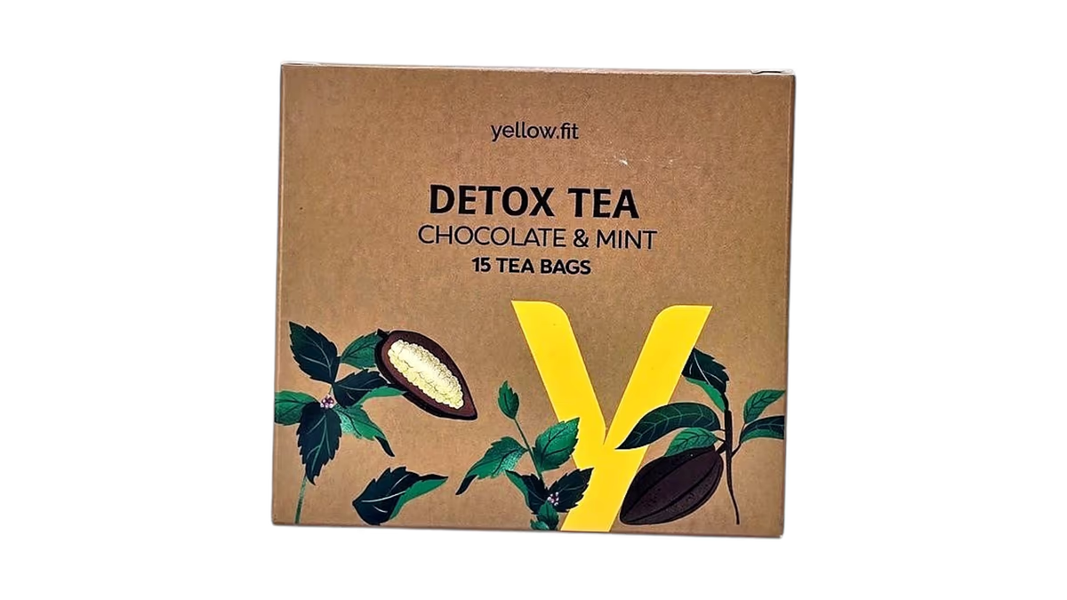yellow.fit Çaj Detox – Çokollatë & Nenexhik (15 bustina)